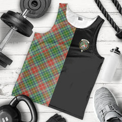 Muirhead Tartan Crest Men's Tank Top - Cross Style