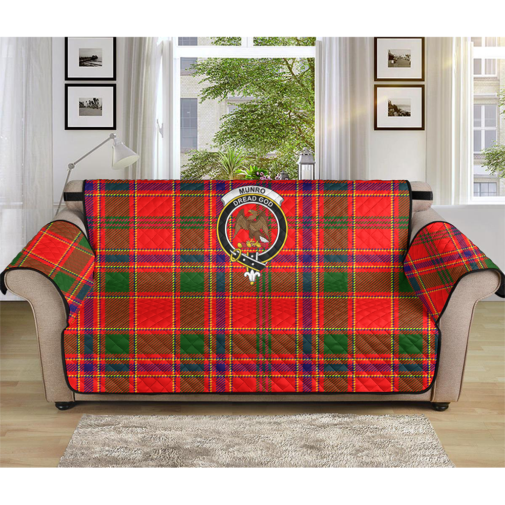 Munro Modern Tartan Crest Sofa Protector