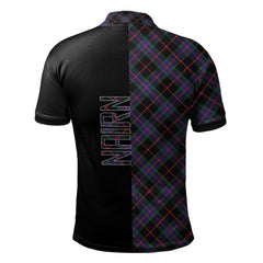 Nairn Tartan Polo Shirt Half of Me - Cross Style