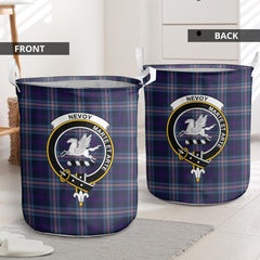 Nevoy Tartan Crest Laundry Basket