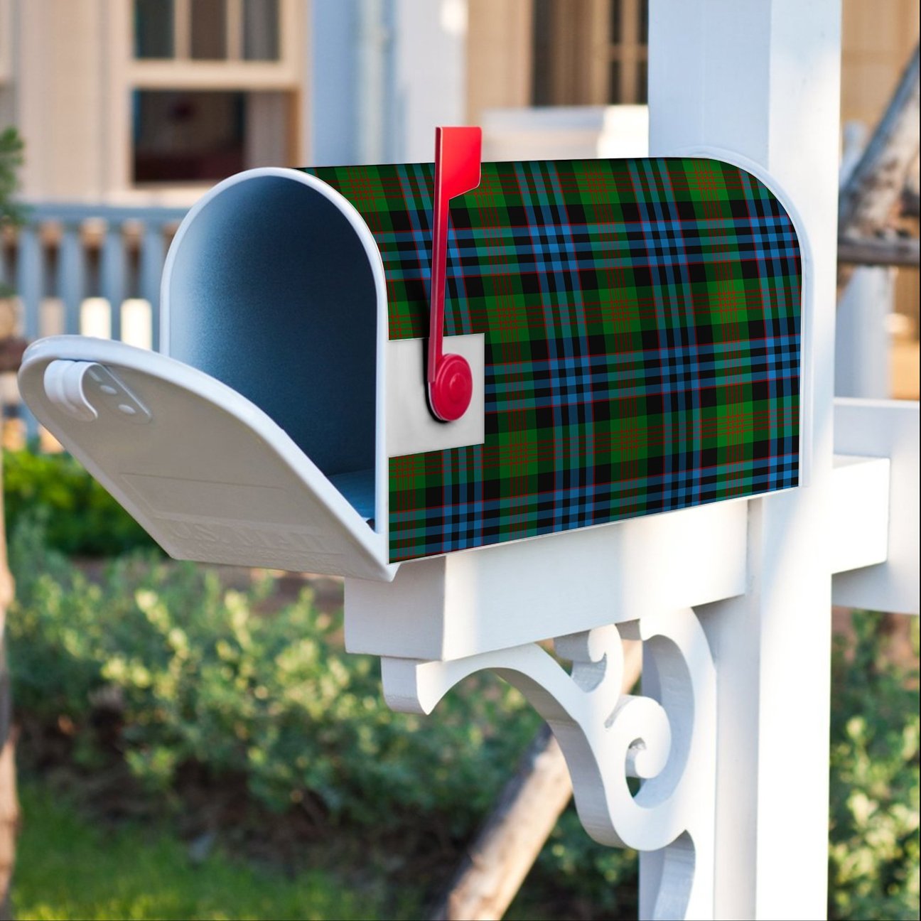 Newlands Of Lauriston Tartan Crest Mailbox