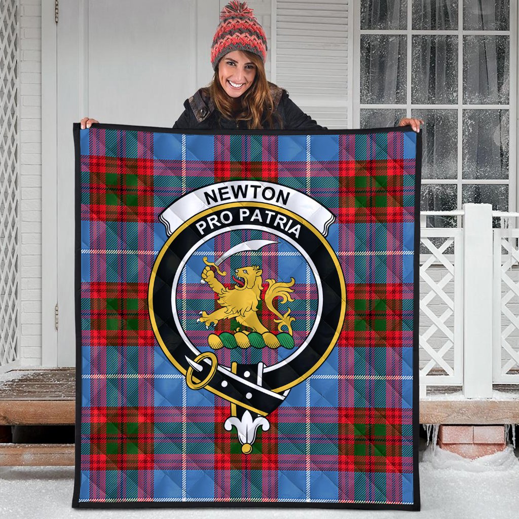 Newton Tartan Crest Quilt