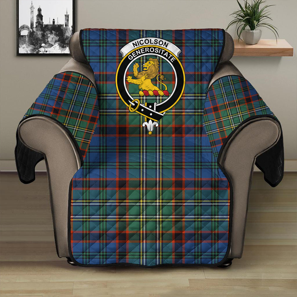 Nicolson Hunting Ancient Tartan Crest Sofa Protector