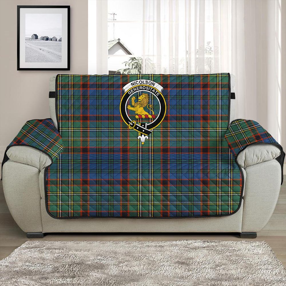 Nicolson Hunting Ancient Tartan Crest Sofa Protector