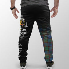 Nicolson Hunting Ancient Tartan Crest Jogger Sweatpants - Alba Celtic Style