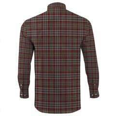 Nicolson Hunting Weathered Tartan Long Sleeve Button Shirt