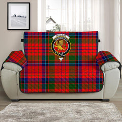 Nicolson Modern Tartan Crest Sofa Protector