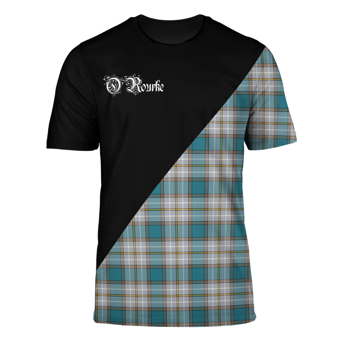 O'Rourke Tartan - Military T-Shirt