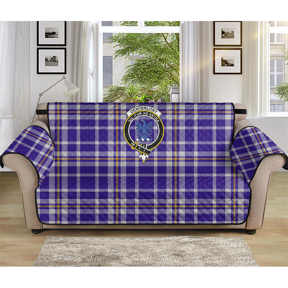 Ochterlony Tartan Crest Sofa Protector