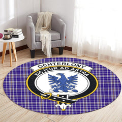 Ochterlony Tartan Crest Round Rug