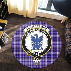 Ochterlony Tartan Crest Round Rug