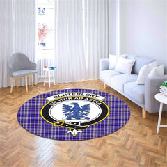 Ochterlony Tartan Crest Round Rug