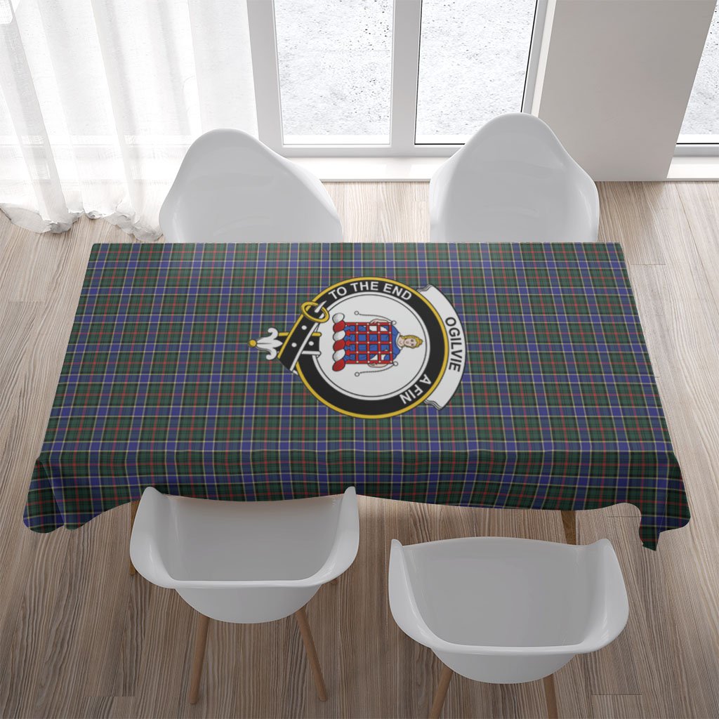 Ogilvie Tartan Crest Tablecloth