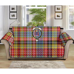 Ogilvie Tartan Crest Sofa Protector