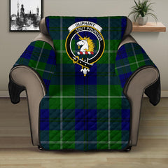 Oliphant Modern Tartan Crest Sofa Protector