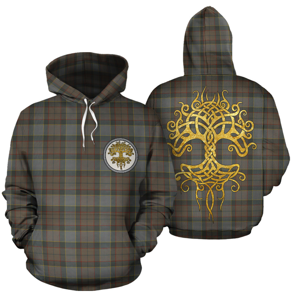 Outlander Fraser Tartan Hoodie - Tree Of Life