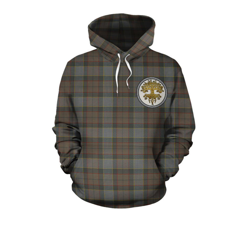 Outlander Fraser Tartan Hoodie - Tree Of Life