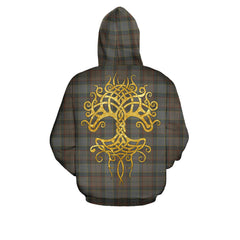 Outlander Fraser Tartan Hoodie - Tree Of Life