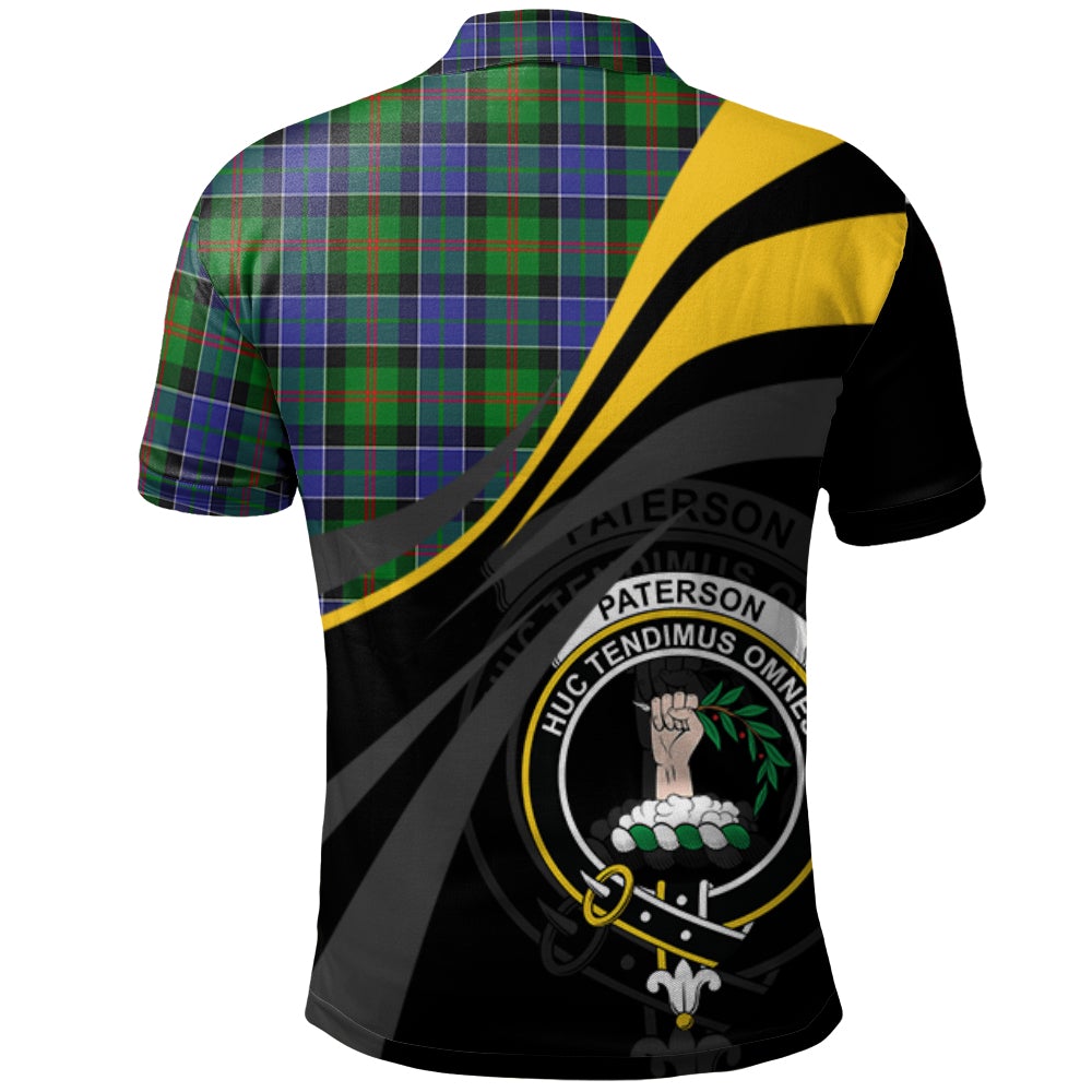 Paterson Tartan Polo Shirt - Royal Coat Of Arms Style