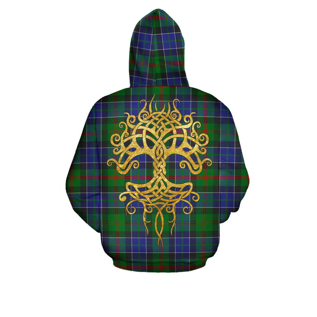 Paterson Tartan Hoodie - Tree Of Life