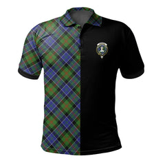 Paterson Tartan Polo Shirt Half of Me - Cross Style