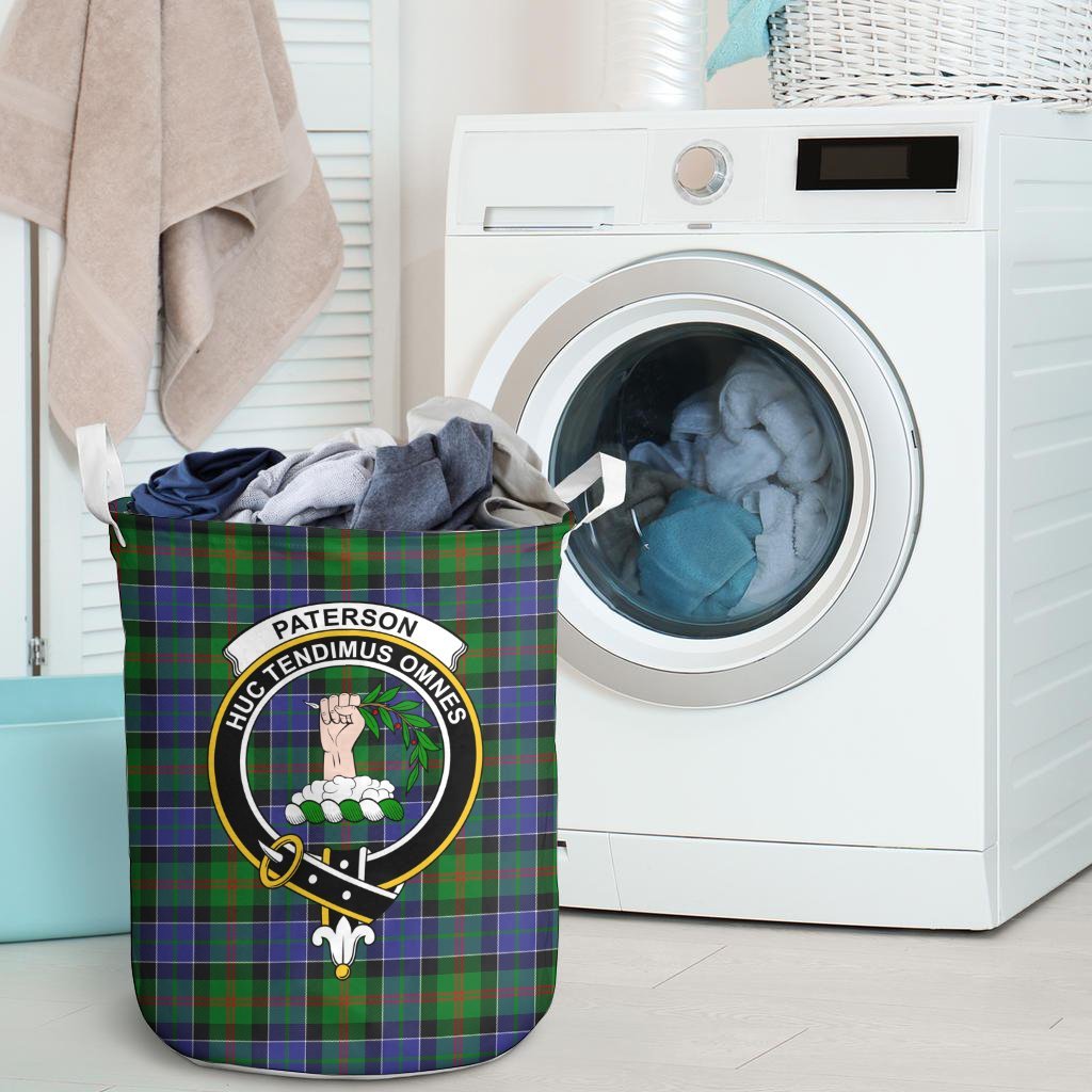 Paterson Tartan Crest Laundry Basket