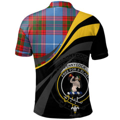 Pennycook Tartan Polo Shirt - Royal Coat Of Arms Style