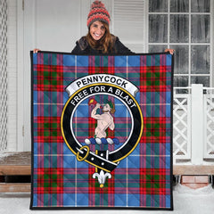 Pennycook Tartan Crest Quilt