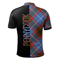 Pennycook Tartan Polo Shirt Half of Me - Cross Style