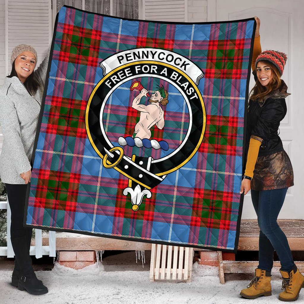 Pennycook Tartan Crest Quilt