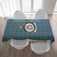 Pitcairn Tartan Crest Tablecloth