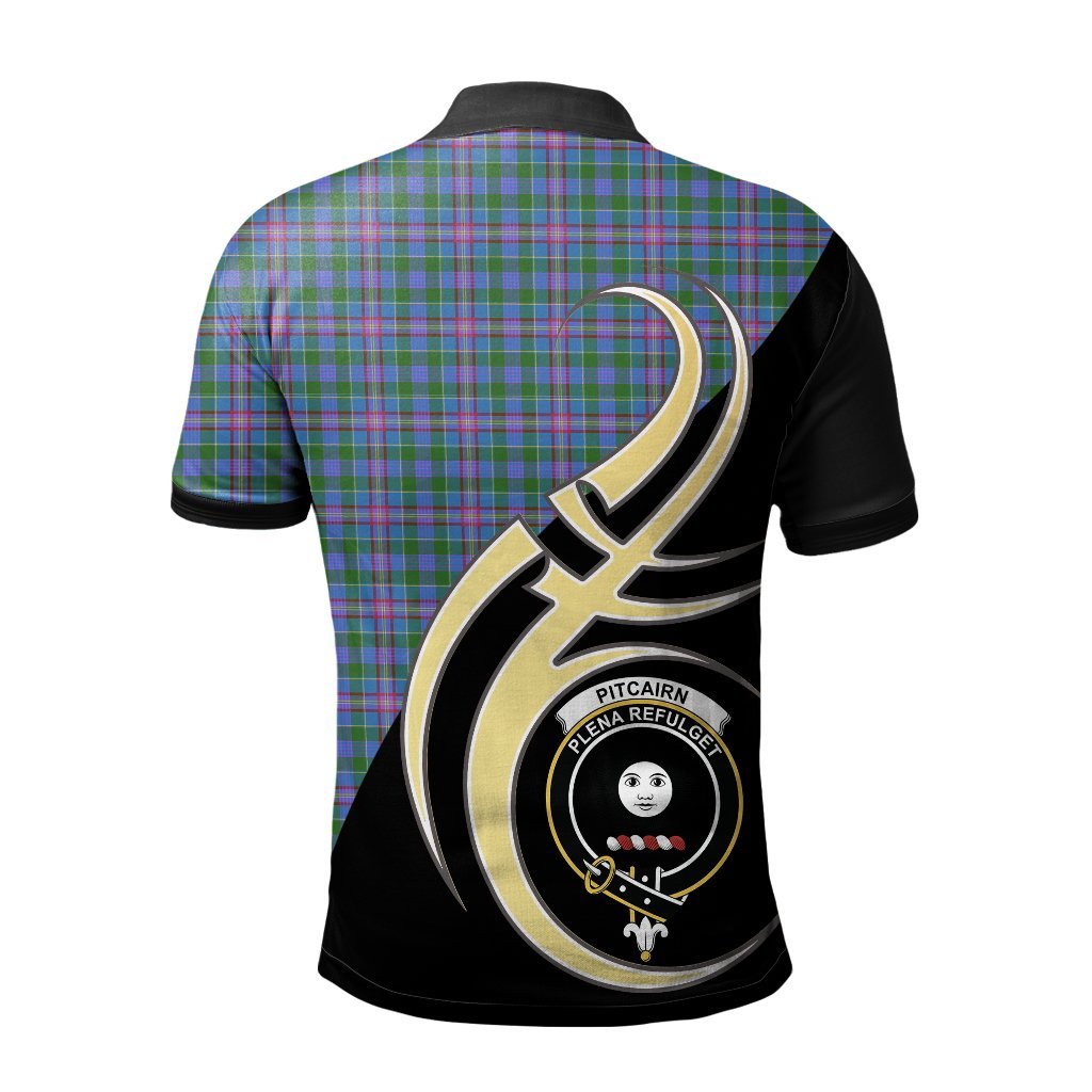 Pitcairn Hunting Tartan Polo Shirt - Believe In Me Style