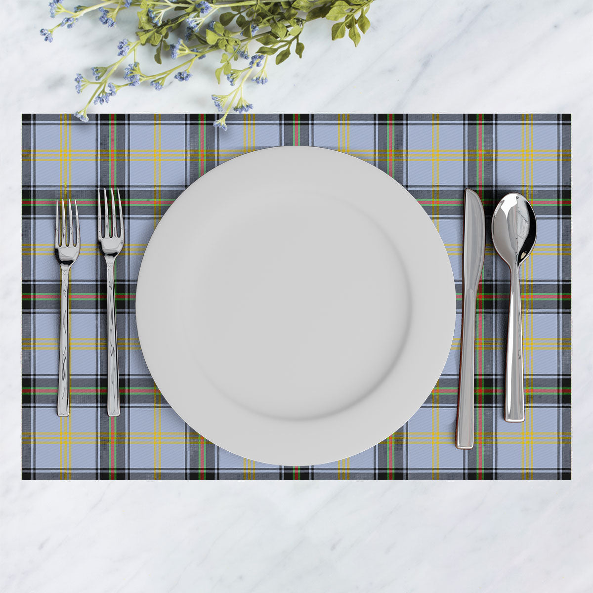 Bell of the Borders Tartan Placemat