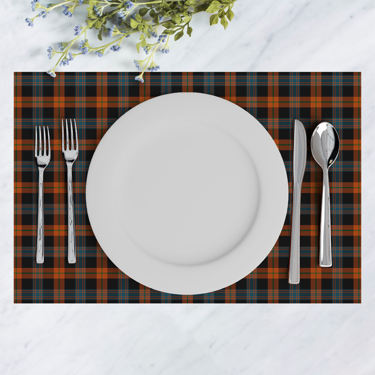 Brown Ancient Tartan Placemat