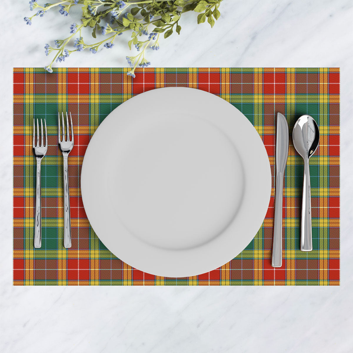 Buchanan Old Sett Tartan Placemat