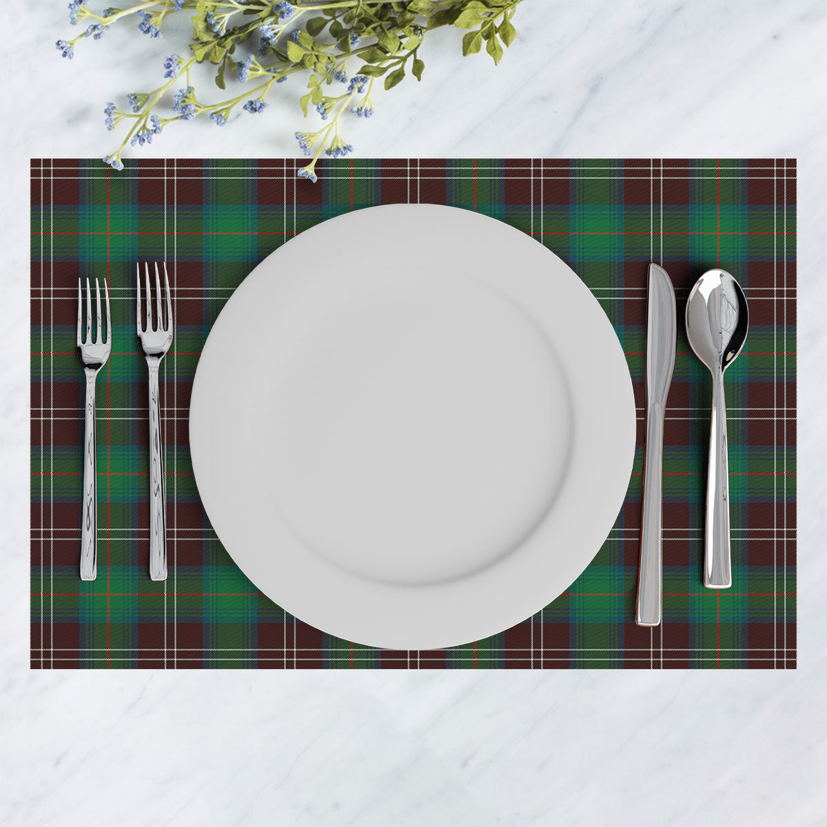 Chisholm Hunting Ancient Tartan Placemat