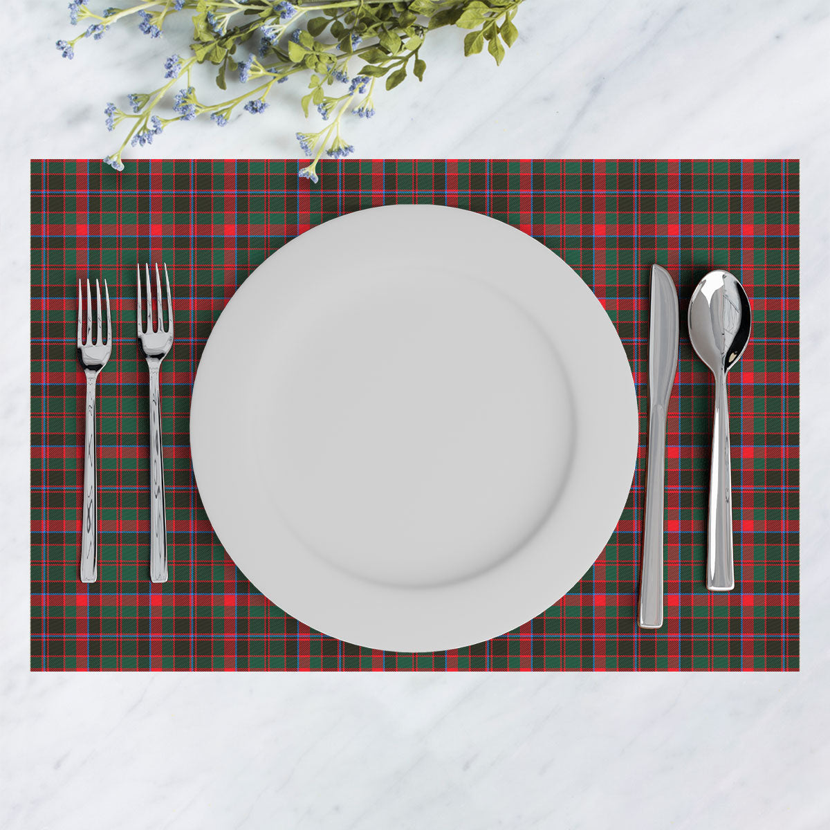 Cumming Hunting Modern Tartan Placemat