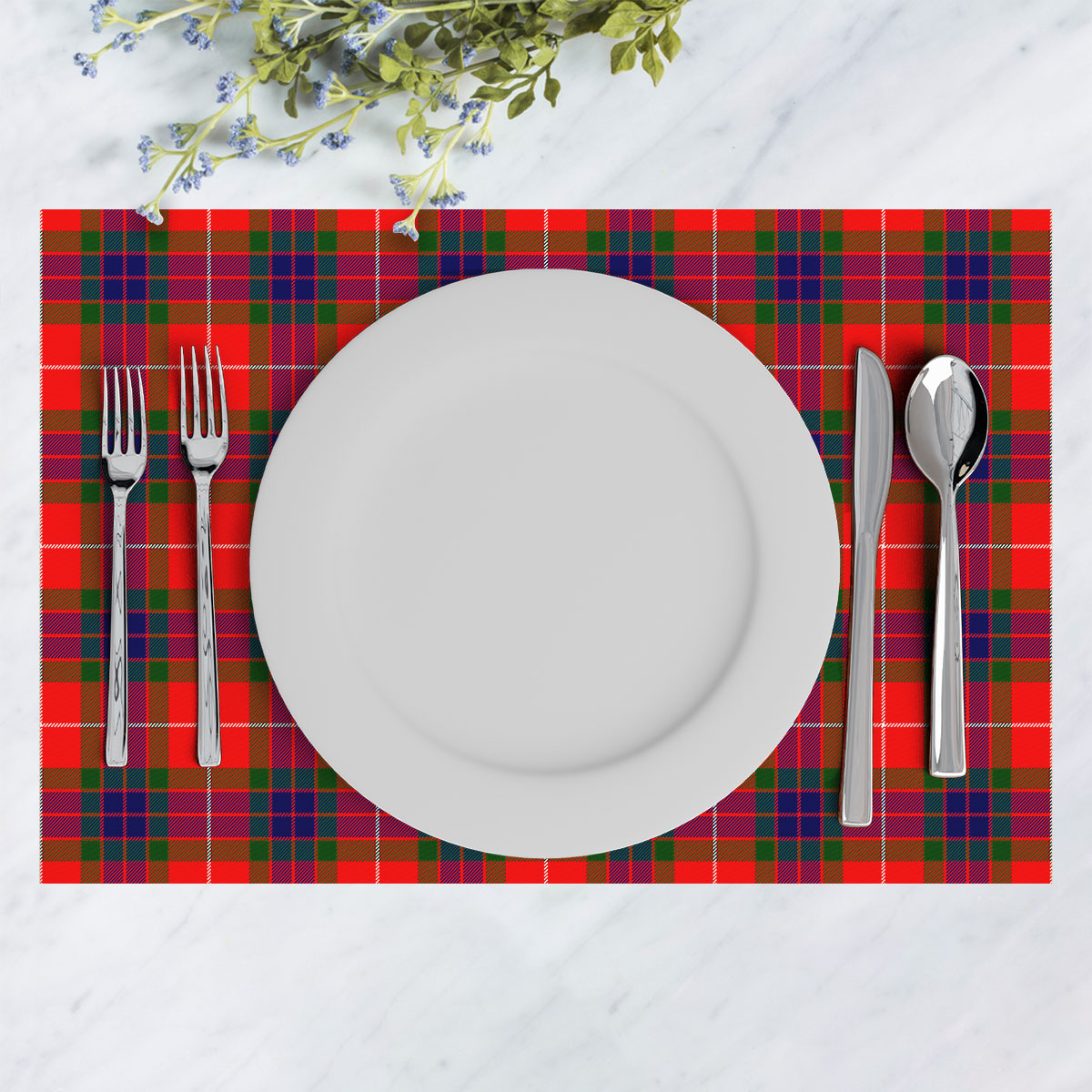 Fraser (of Lovat) Modern Tartan Placemat