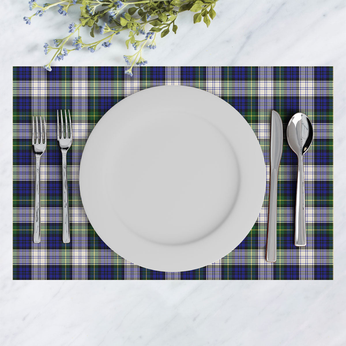 Gordon Dress Modern Tartan Placemat