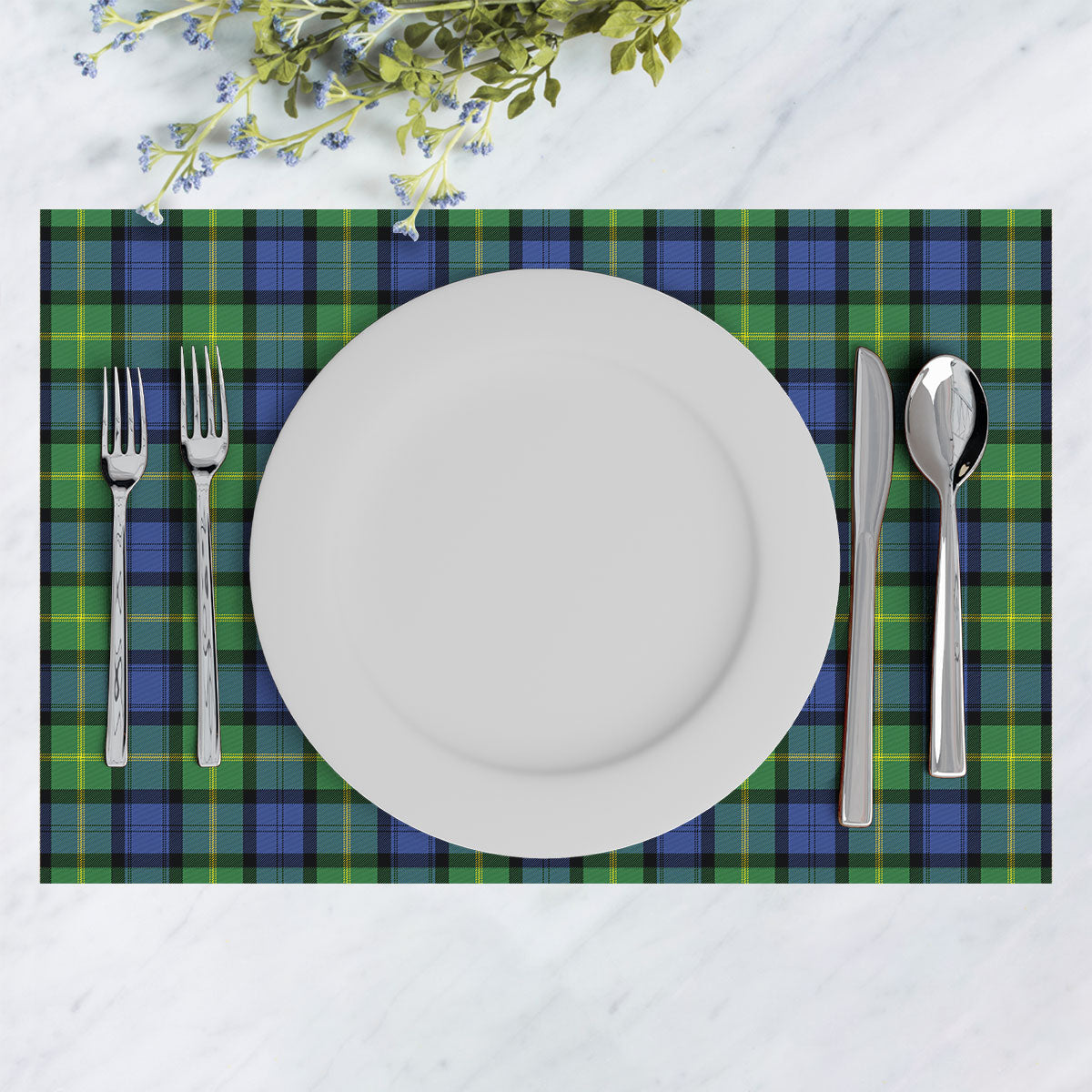 Gordon Old Ancient Tartan Placemat