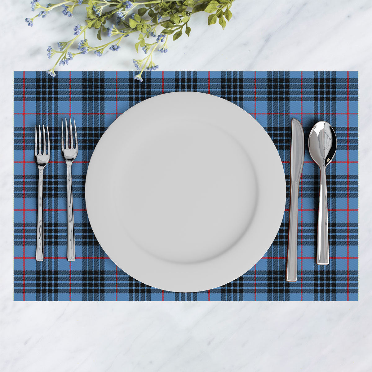 MacKay Blue Tartan Placemat