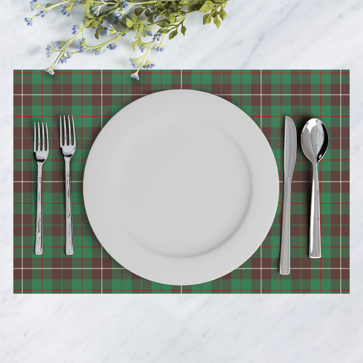 MacKinnon Hunting Ancient Tartan Placemat