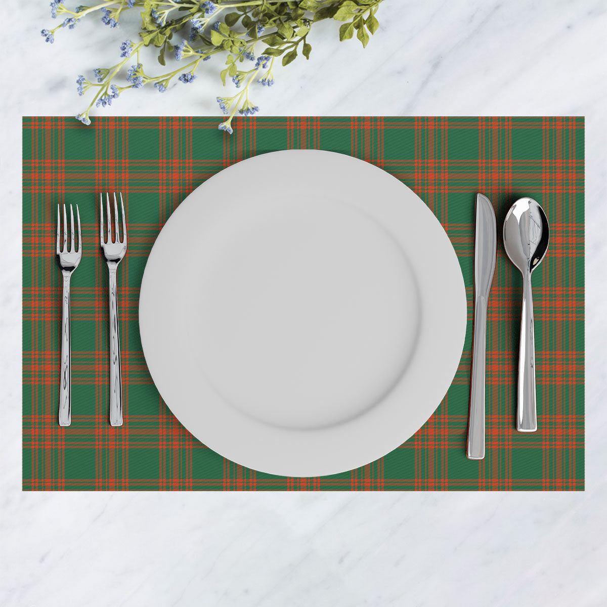 Menzies Green Ancient Tartan Placemat