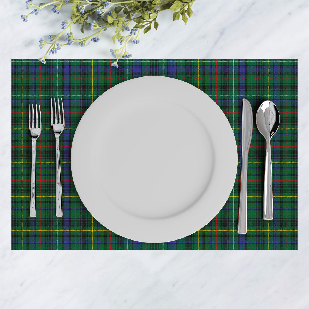 Stewart Hunting Modern Tartan Placemat