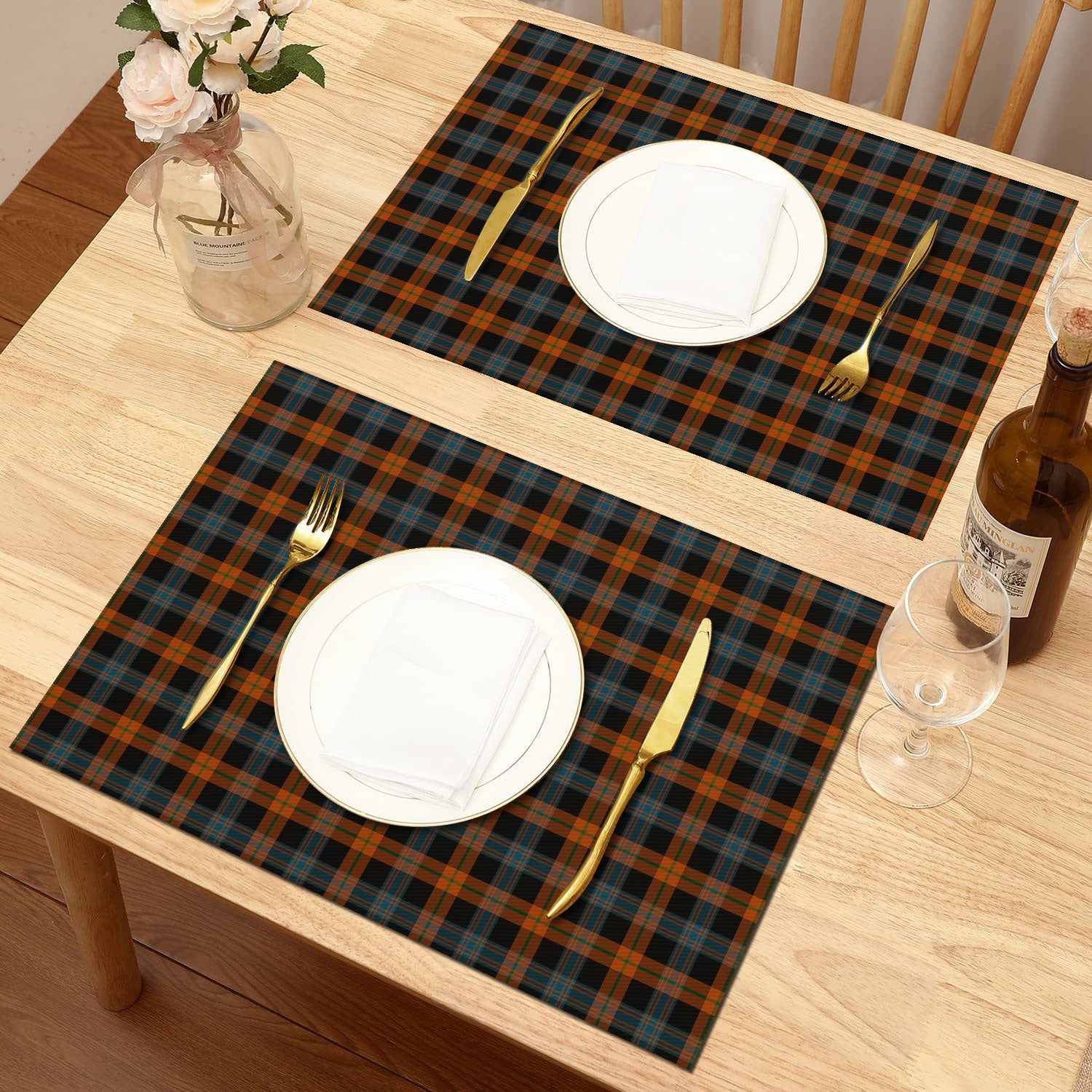 Brown Ancient Tartan Placemat