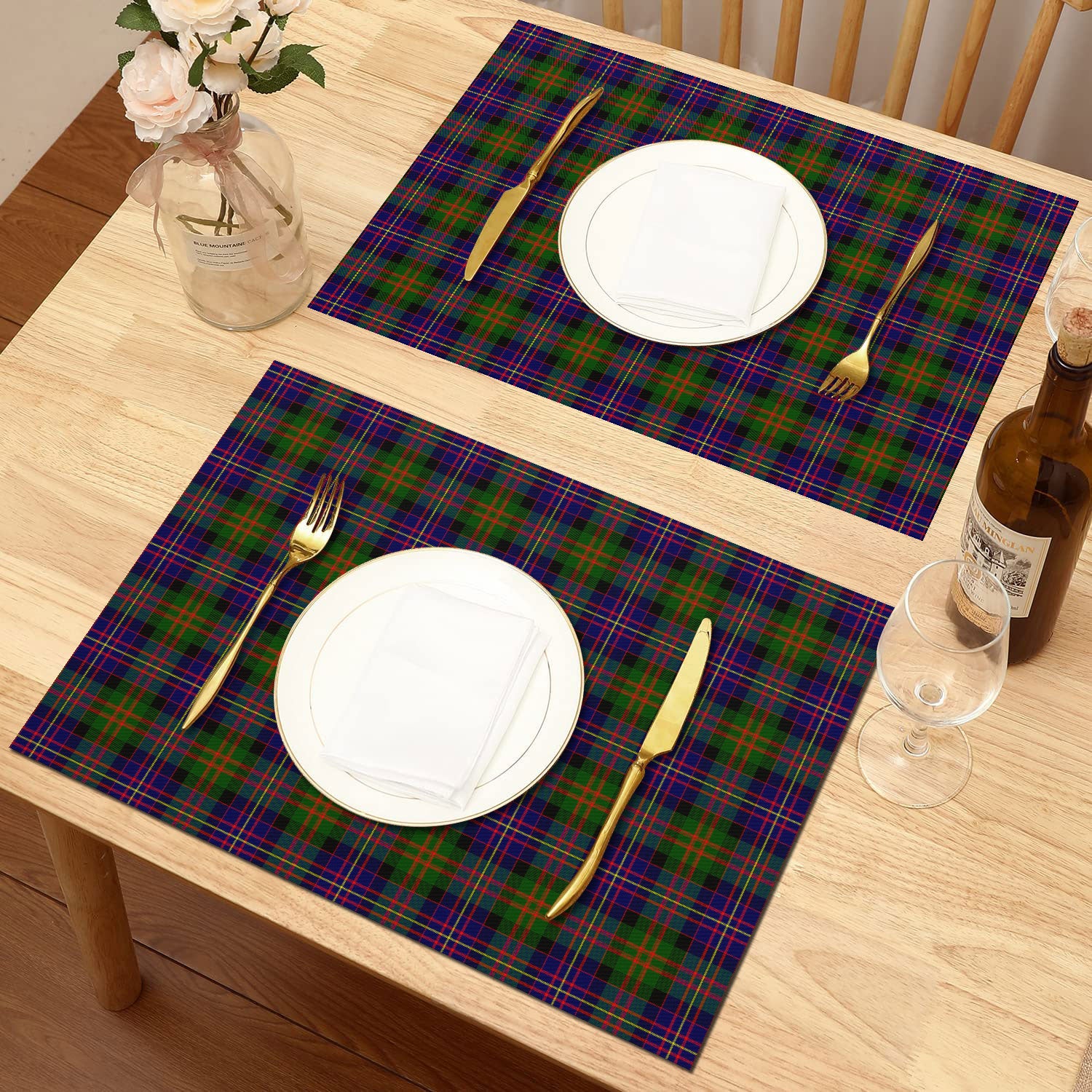 Cameron of Erracht Modern Tartan Placemat