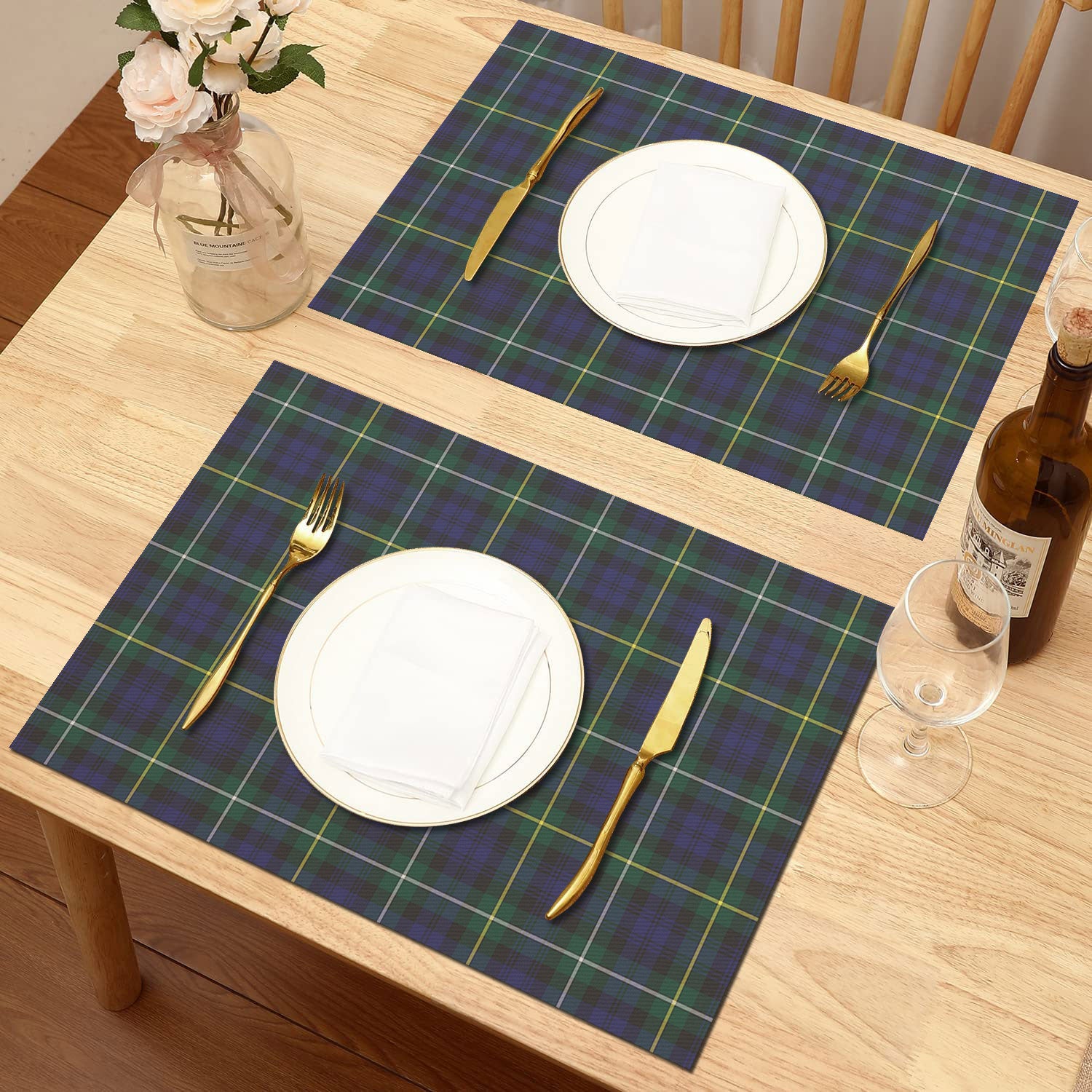 Campbell Argyll Modern Tartan Placemat