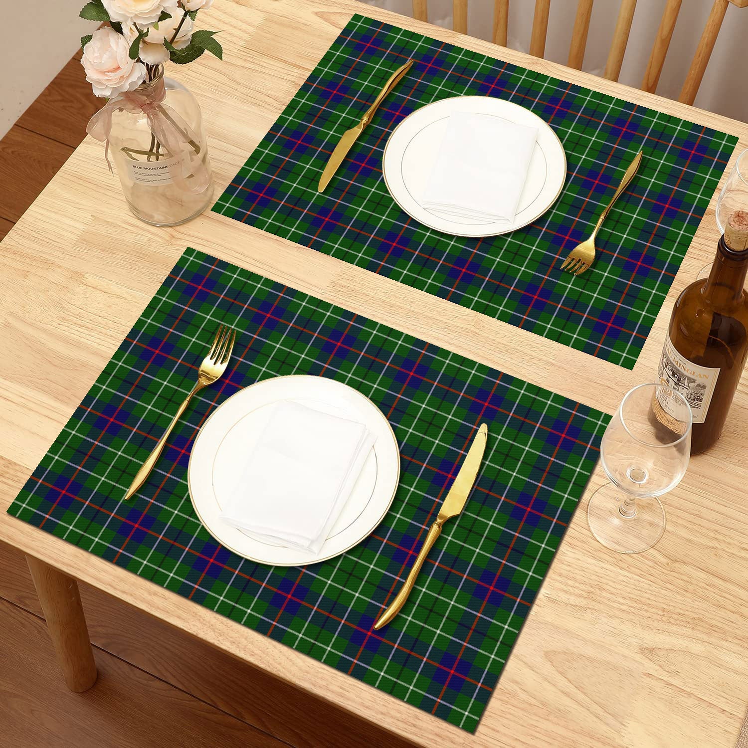 Duncan Modern Tartan Placemat