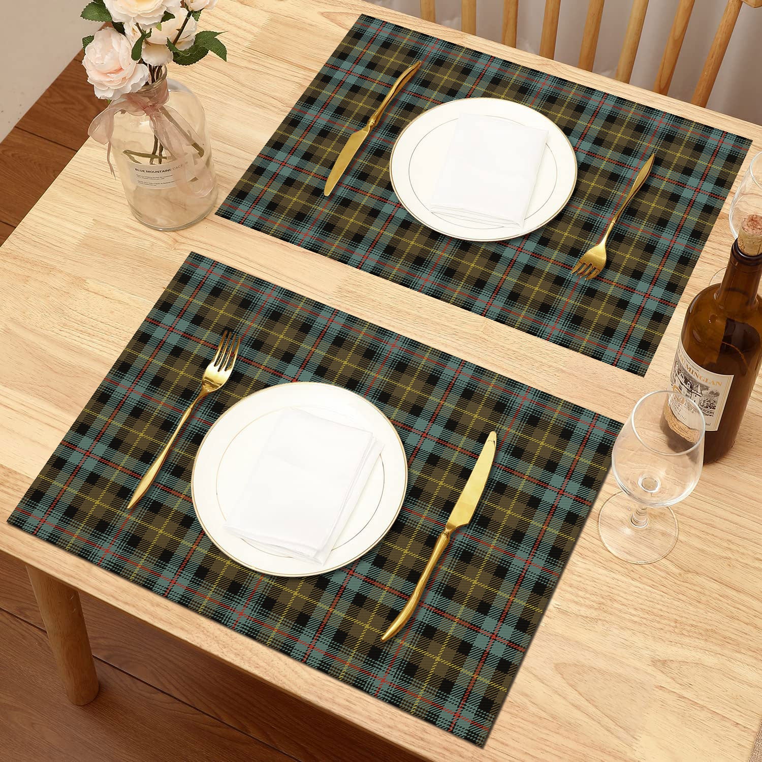 Farquharson Weathered Tartan Placemat