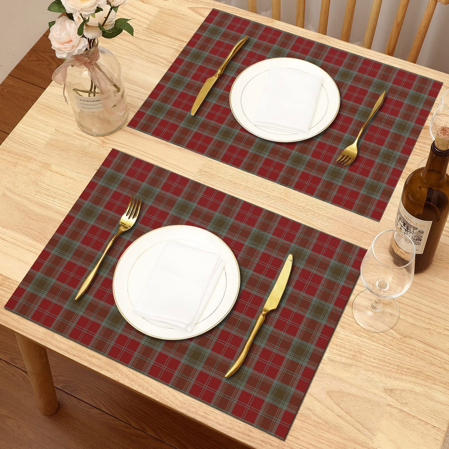 Lindsay Weathered Tartan Placemat